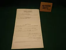 Antique/Historical auto deed/bill of sale 1915 Ford Model T Touring date 1924 #2