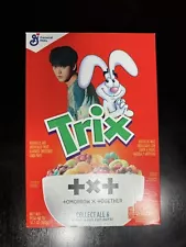 Txt Trix Cereal Soobin K-Pop Tomorrow X Together Limited Edition 10.7 OZ Box