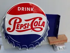 7 Flange Signs for buyer ...Old-Coke... Includes PEPSI