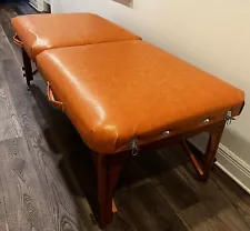 New ListingMaster Massage - 31" Santana Portable Massage Table Package - Red ‘Sold As Is”