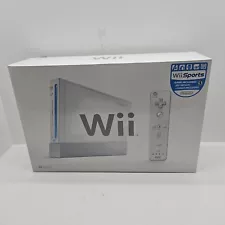 Nintendo Wii Sport Game Console System Bundle NEW NEVER USED *See Full Descrip.