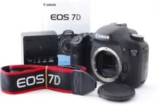 USED Canon Digital SLR Camera EOS 7D Body EOS7D EOS7D Digital SLR Black