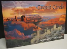 GRAND CIRCLE A BOOK OF 31 POSTCARDS 1,400 MILE AREA AZ, COLORADO, NM, & UTAH NEW