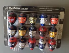 NHL HOCKEY GOALIE MASK TRACKER (30) TEAM MASKS NEW MIP FREE SHIPPING