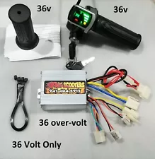 Razor Dirt Quad 24v To 36v throttle controller, electrical kit 36 Over Volt Kit