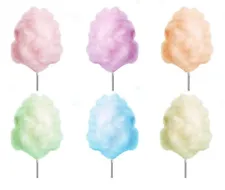 Cotton Candy Flossine Mix-Your Flavor Choice! Makes 1 Pound/Up to 32 Cones!