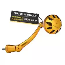 GOMEXUS Gold Power Handle for Penn Spinfisher VI Slammer III IV 5500-6500