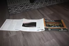 1984 Buick Electra foldout sales brochure