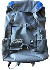 NIXON RED BULL Signature Series Backpack Gray & Blue. Trendy Athletic Sporty