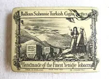 Balkan Sobranie Tin 1939(?) 10 Cigarette Size Original Foil Paper