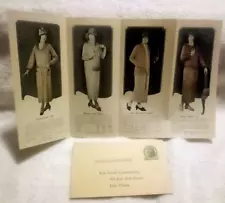 Vtg 1920s Fox Textile Corporation Advertising Sales Brochure For Foxtex Garments