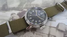 WW2 HAMILTON MILITARY A-11 WITH NEW NAVY CASE !