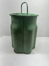 VTG 1930'S SODA POP 7 BOTTLE METAL COOLER .