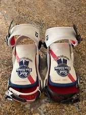 Used PBR Union Snowboard bindings large