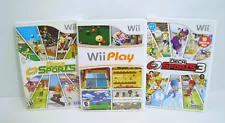 Deca Sports, Deca Sports 3, Wii Play (Nintendo Wii) Game Lot