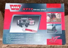 Warn XT 17 Portable Winch * New In Box *Never Used*Great for Motorcycles & ATVs