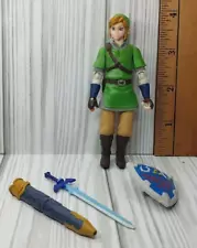 New ListingSkyward Sword Link w/ Accessories Figure Jakks World of Nintendo Legend of Zelda