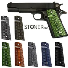 1911 G10 Grips Super Spine Full Size or Compact or Springfield EMP or PT1911