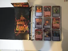 ASSASSINS COMPLETE SET 125 INWO Illuminati Card Game MASTER SET ALL 125 Trump