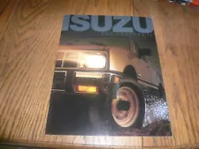 1980 Isuzu P'UP Trooper II Sales Brochure - Vintage