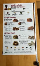 New ListingChick Fil A Full Sized Menu