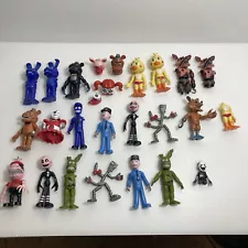 New ListingLot of Mixed Variety FNAF Five Nights At Freddys Figures & Accessories & Parts