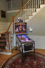 Bally Evel Knievel Pinball Machine. Beautifully new playfield, Helmet included!