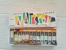 Vintage Uniprise Artists MATISSON Oil Color C Set of 12 Tubes. 1/1 on Ebay.