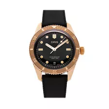 Oris Divers Sixty-Five Date Auto Bronze Mens Watch 01 733 7771 3154-07 4 19 18BR