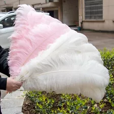 Wholesale 10/50/100pcs Ostrich Feathers 6-28 inch/15-70cm Wedding Party Decor