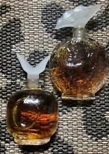 2 Miniature Perfume Bottles