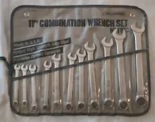 Challenger by PROTO, Metric, 11 Piece Combination Wrench Set, USA