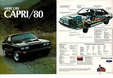 1980 Mercury Capri Sales Brochure nhc6