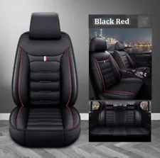 For Chevrolet Car Seat Covers Full Set Front&Back Cushion PU Leather Waterproof