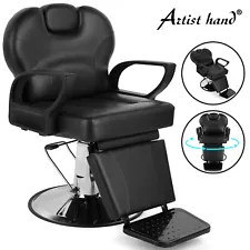 Heavy Duty Reclining Hydraulic Barber Chair All Purpose Salon Beauty Spa Styling