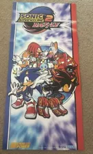 2002 Official Sonic Adventure 2 Battle Gamecube Nintendo Power Poster Authentic