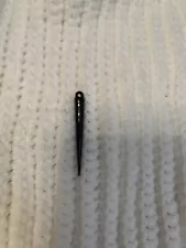 SALE Single Large Black Plastic Spike Bead w/ Top Loop For Jewelry Making