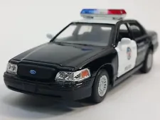 5" Kinsmart Ford Crown Victoria Police Interceptor 1:42 Diecast Model Toy Car