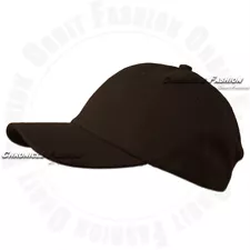 Cotton Baseball Cap Washed Adjustable Hat Polo Style Plain Solid Blank Dad Men