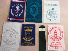 CLASSIC GOLF TOWELS...SET OF 7