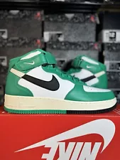 Nike Air Force 1 Mid LV8 Split White Stadium Green BRAND NEW Size 13