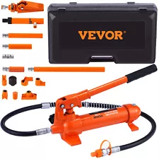 VEVOR 4 Ton Porta Power Hydraulic Jack Air Pump Lift Ram Body Frame Repair Kits