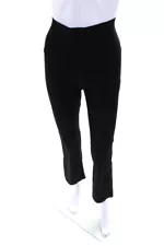 Nike Womens High Rise Stretch Knit Athletic Flare Leggings Black Size Small