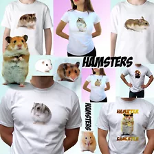 Hamster t shirt campbells russian dwarf chinese robrovski syrian european white