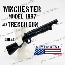 Winchester Model 1897 Trench Gun Shotgun • CUSTOM TOY Brick Weapons for Minifigs