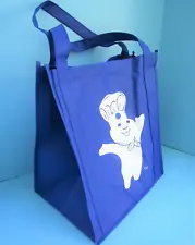 FS New PILLSBURY DOUGHBOY CLOTH TOTE BAG 15" x 13" x 9" Great for Groceries etc.