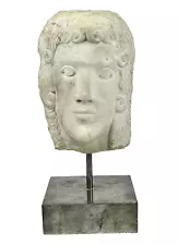 Fine Carved Marble Head- Roman Empire Antiquity Antique ? Rare Italian Sculpture