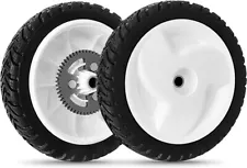 Wheels for Toro 22" Recycler Lawn Mower - 8 Inch Rear Drive Wheel 52 Gear Teeth