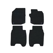 Honda Civic 2013-present GENUINE DELUXE Tailored Rubber Car Floor Mats Black Set