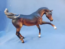 Breyer Custom Sahran Arabian Silver Dapple Bay Horse Statue OOAK